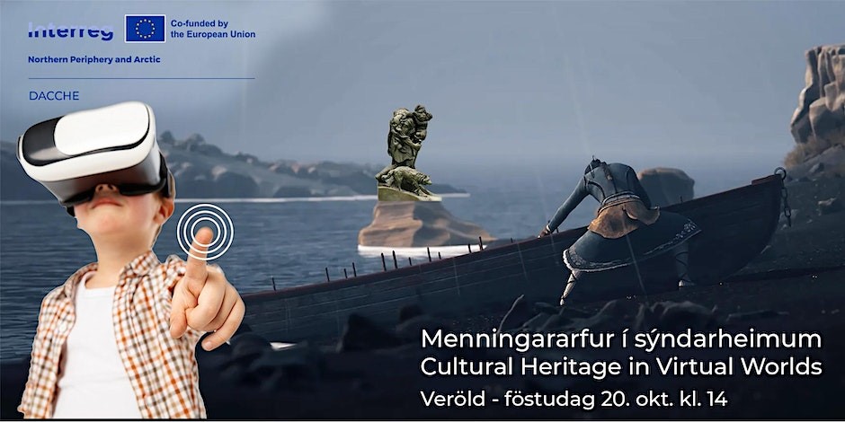 Málþingið Menningararfur í sýnarheimum verður haldið 20.10.2023